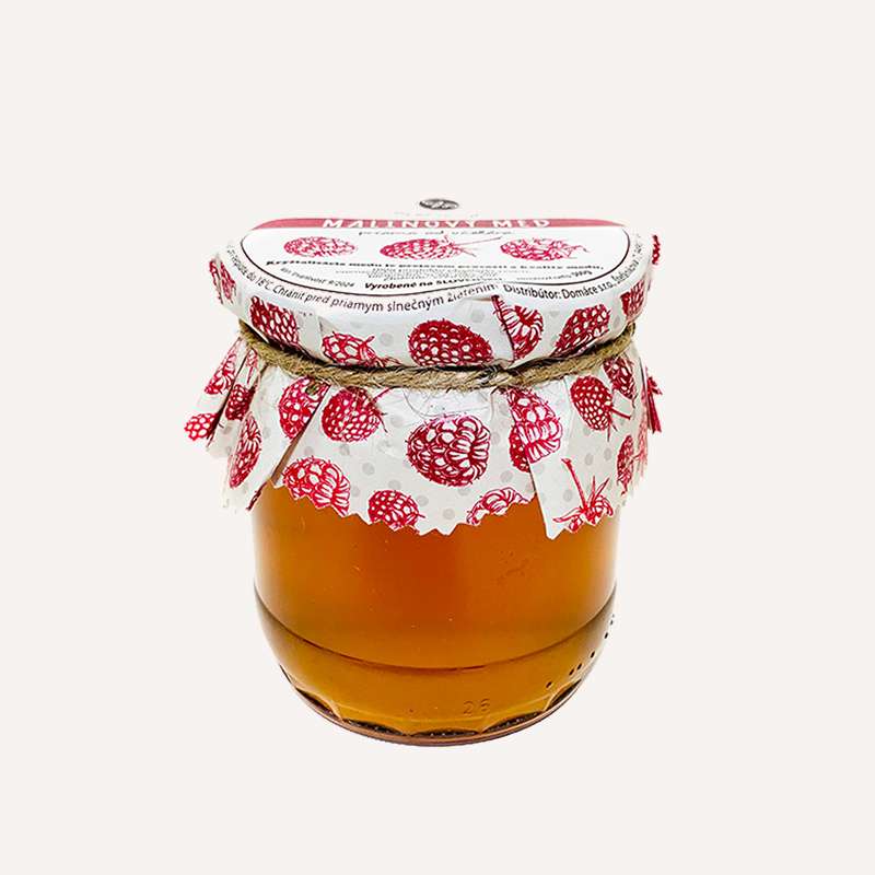malinový med